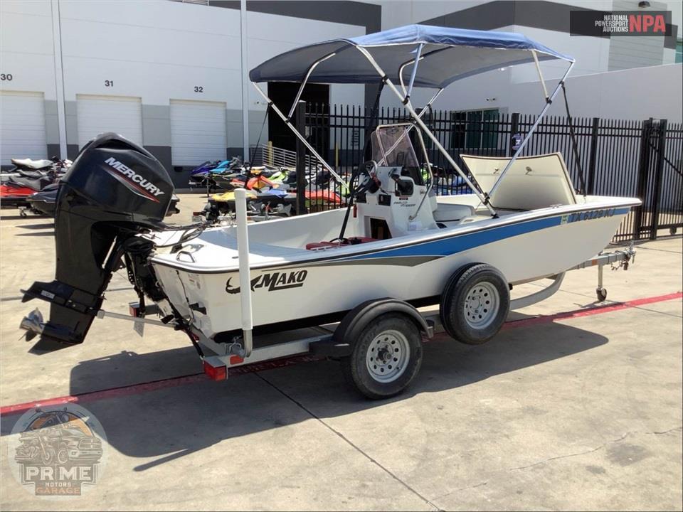 2021 Mako Marine PRO SKIFF 15 CC(**) L=15/E=1 60HP MERC OB — фото 4