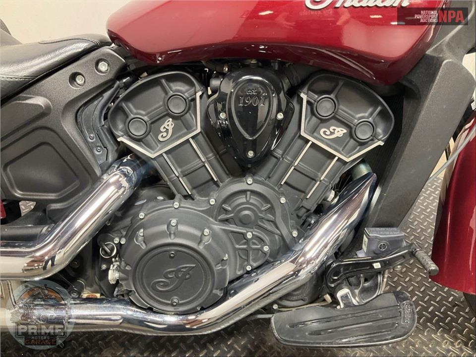 2020 Indian Motorcycle SCOUT SIXTY ABS (BURGUNDY METALLIC) — фото 6