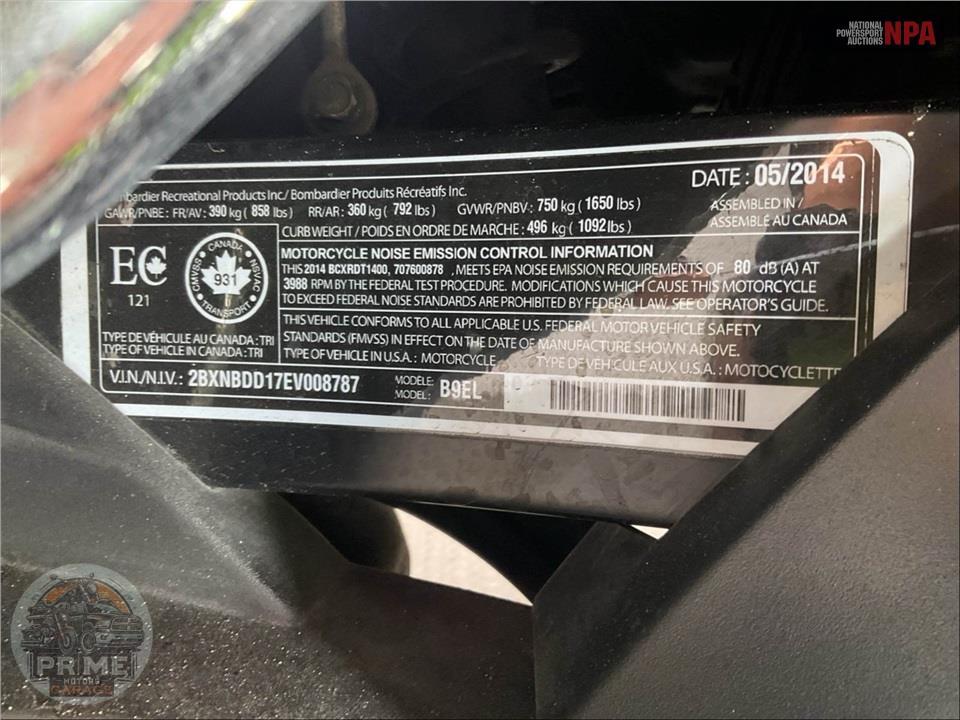 2014 Can-Am SPYDER RT SE6 LIMITED — фото 25