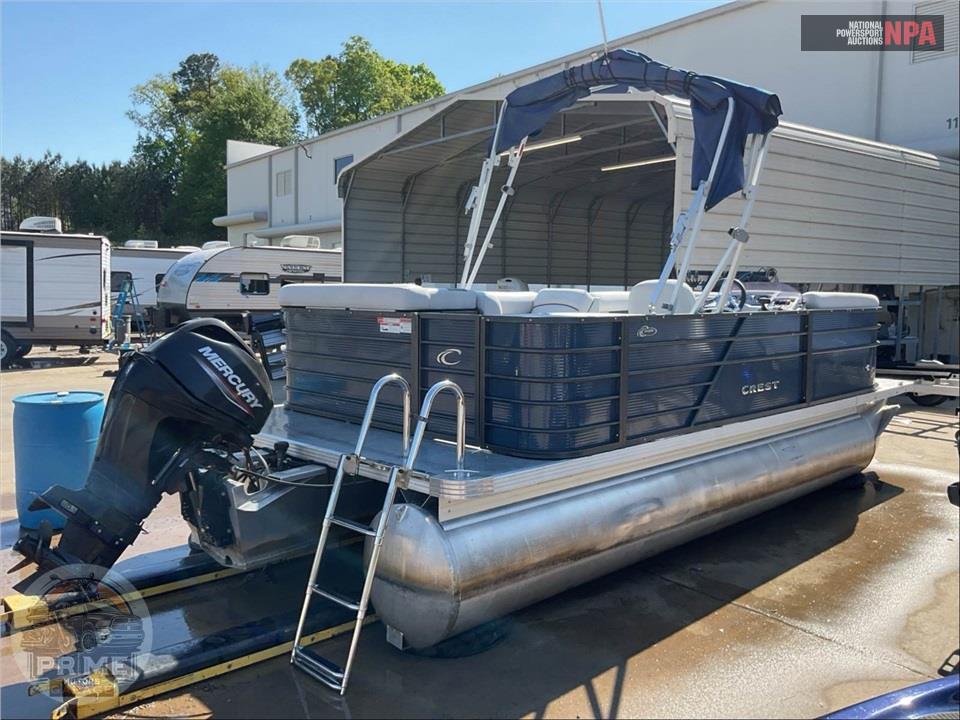 2020 Crest Pontoon 200 L CLASSIC LX SERIES L=21/E=1 40HP MERC OB — фото 5