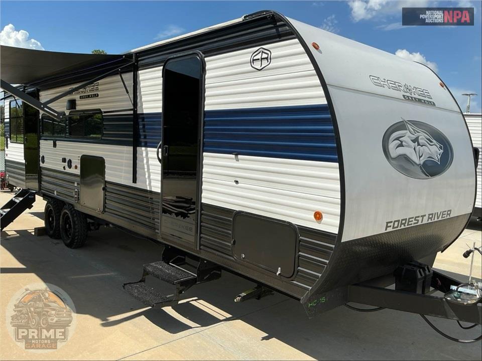 2025 Cherokee By Forest River M-24RRT - GREY WOLF TOY HAULER SERIES — фото 1