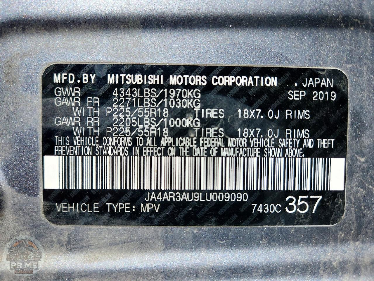 2020 MITSUBISHI OUTLANDER — фото 14