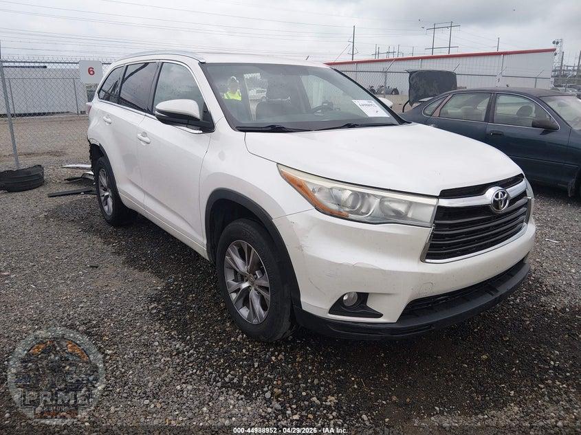 2015 TOYOTA HIGHLANDER XLE V6 — фото 1