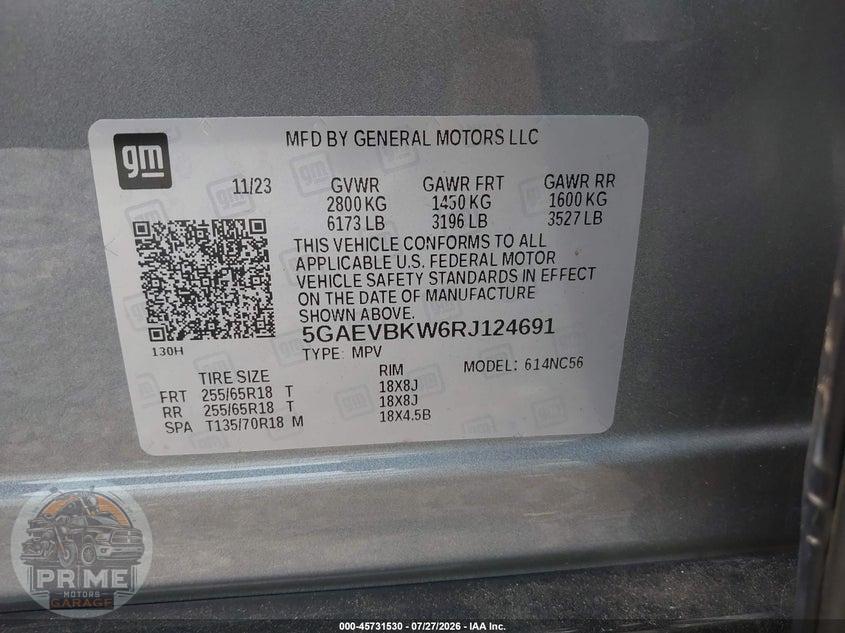 2024 BUICK ENCLAVE PREMIUM AWD — фото 9