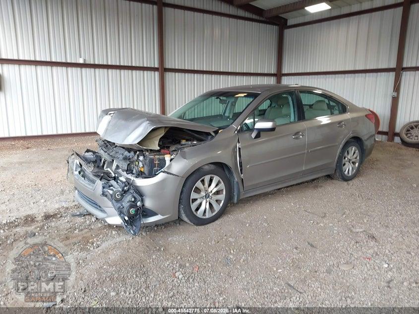 2016 SUBARU LEGACY 2.5I PREMIUM — фото 2