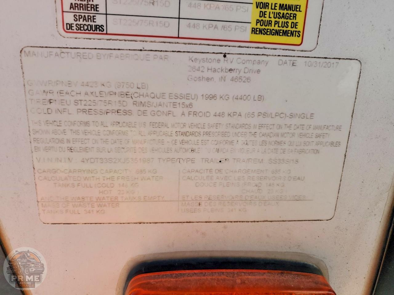 2018 KEYSTONE TRAILER — фото 10