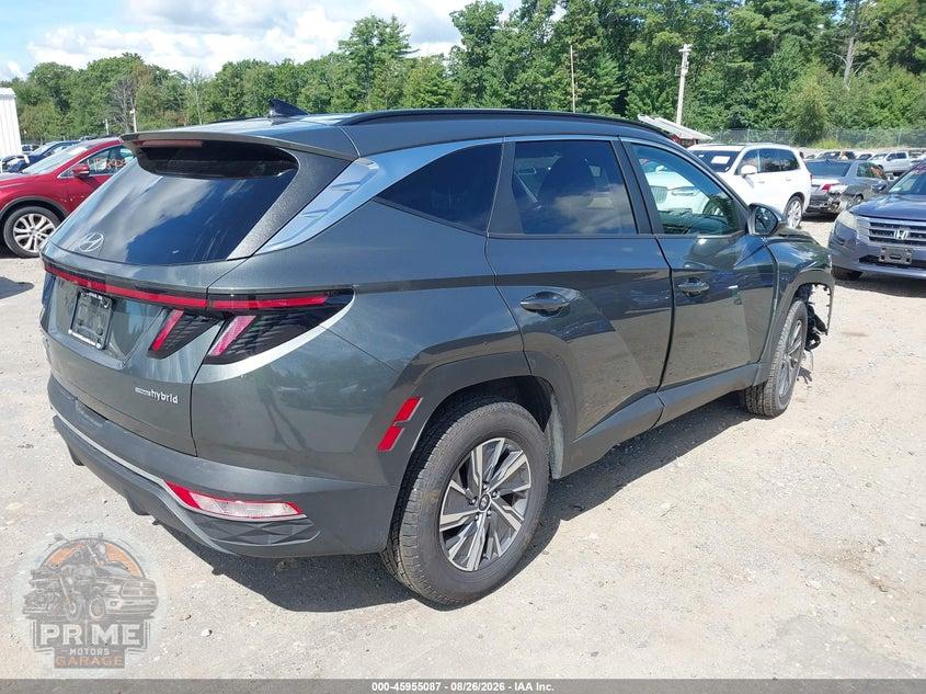 2023 HYUNDAI TUCSON HYBRID BLUE — фото 4