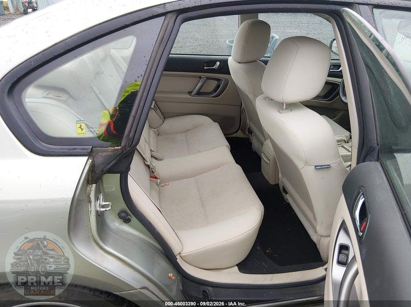 2009 SUBARU LEGACY 2.5I — фото 8