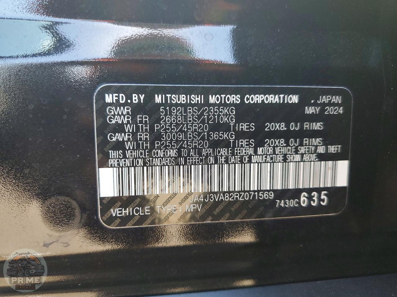 2024 MITSUBISHI OUTLANDER — фото 13