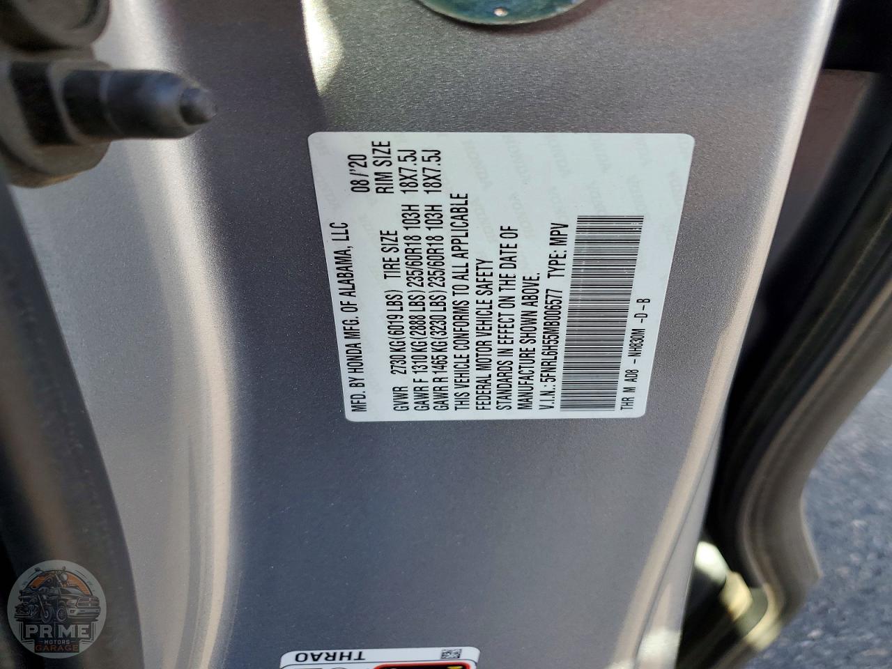 2021 HONDA ODYSSEY — фото 13