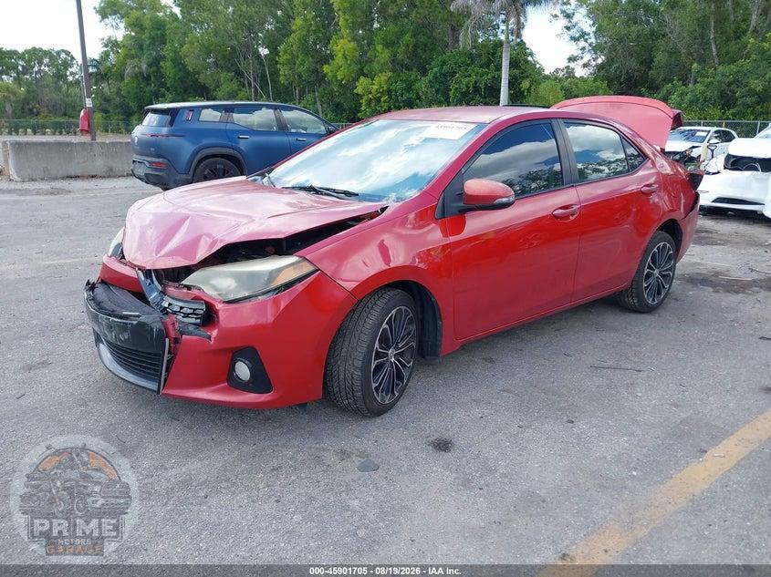 2014 TOYOTA COROLLA S PLUS — фото 2