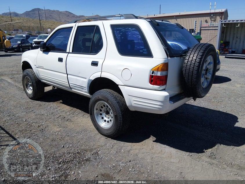 1999 ISUZU RODEO LS/LSE/S — фото 3