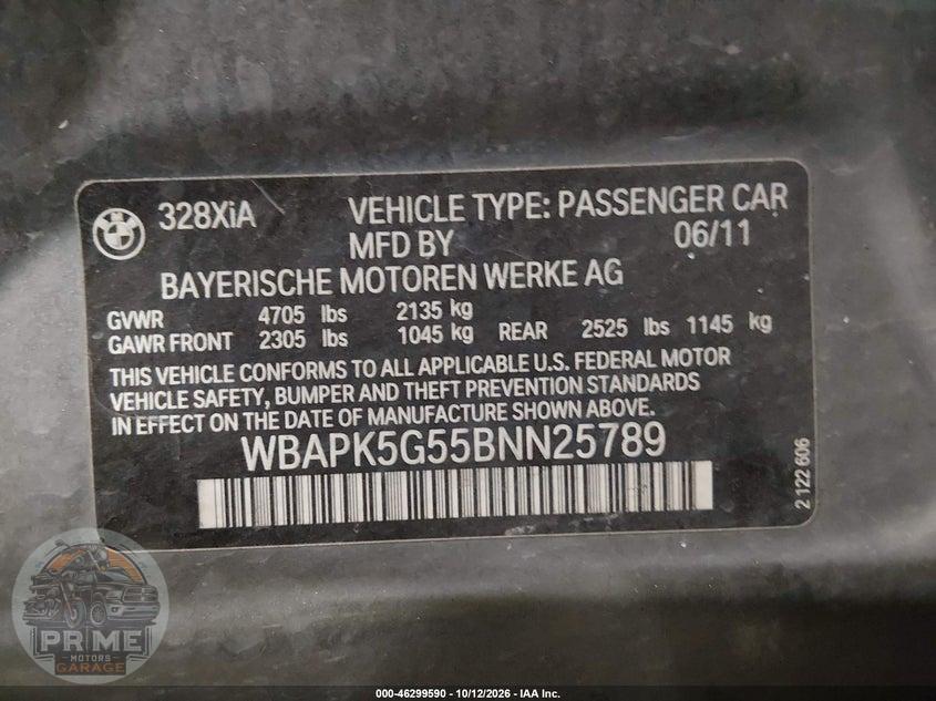 2011 BMW 328I XDRIVE — фото 9