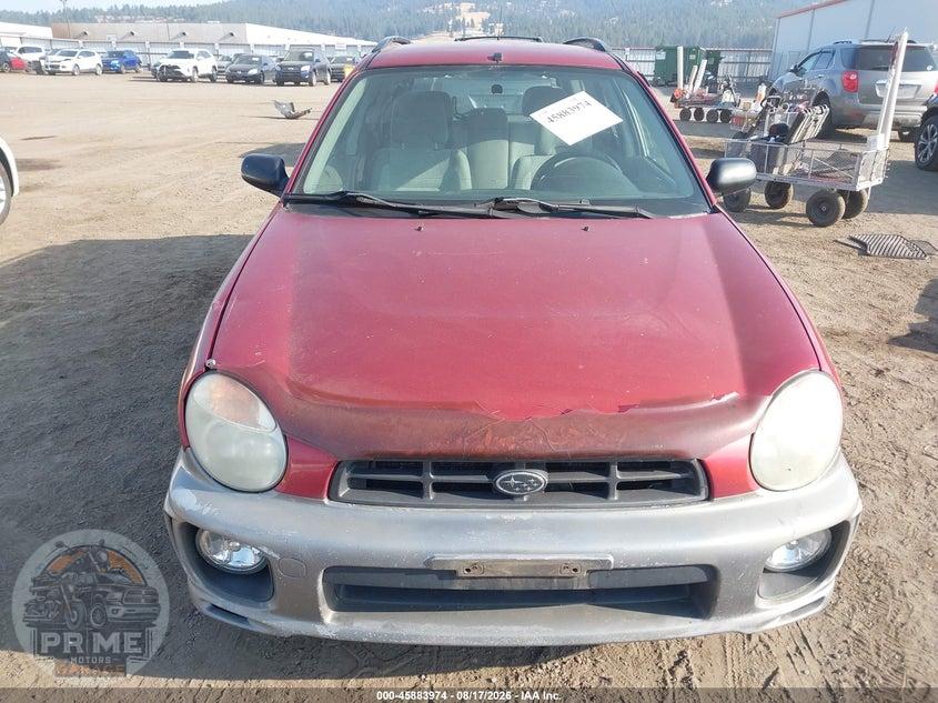 2002 SUBARU IMPREZA OUTBACK SPORT — фото 13