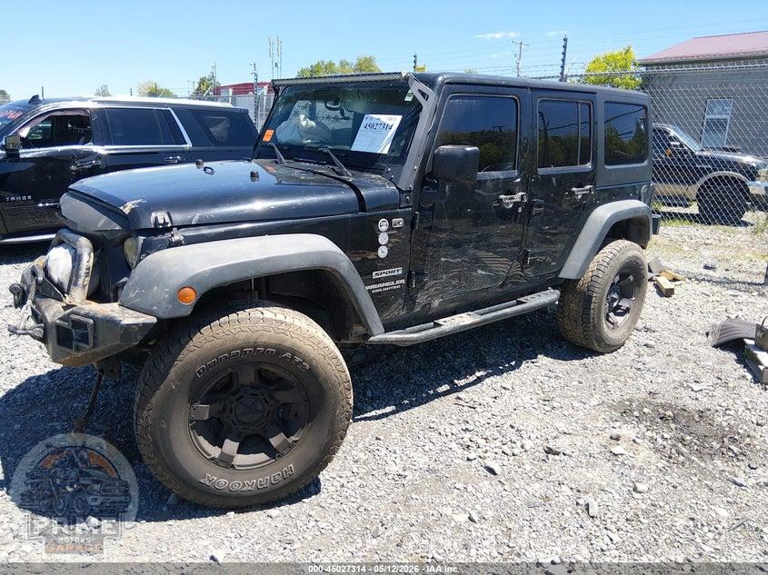 2016 JEEP WRANGLER UNLIMITED SPORT — фото 2
