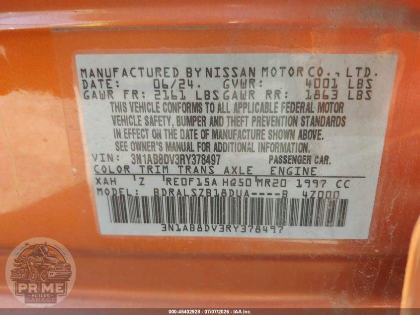 2024 NISSAN SENTRA SR XTRONIC CVT — фото 9