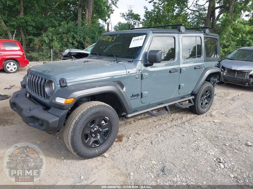 2025 JEEP WRANGLER 4-DOOR SPORT 4X4 — фото 2
