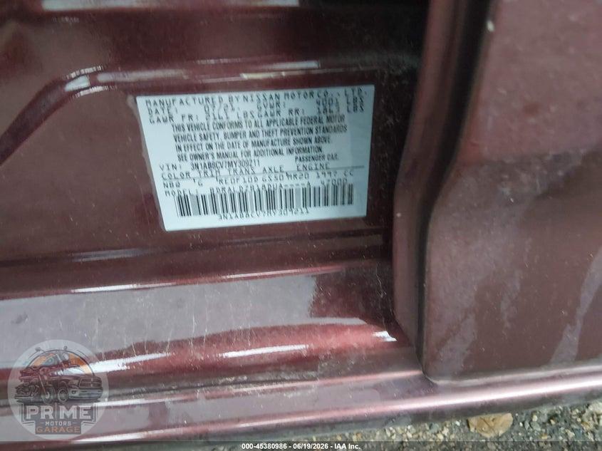 2021 NISSAN SENTRA SV XTRONIC CVT — фото 9