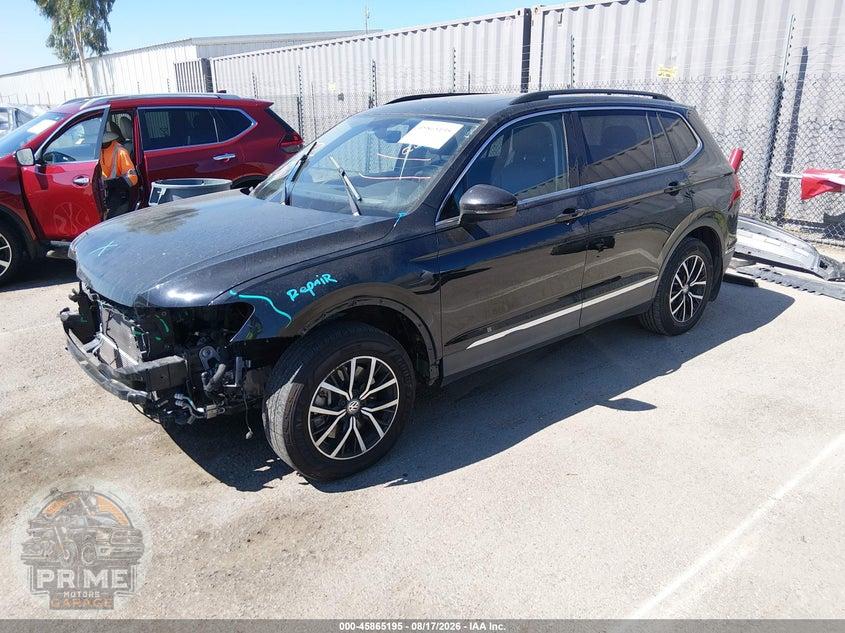 2021 VOLKSWAGEN TIGUAN 2.0T SE/2.0T SE R-LINE BLACK/2.0T SEL — фото 2