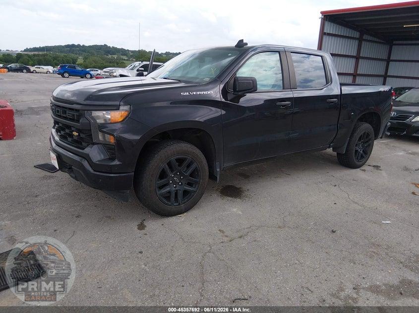 2022 CHEVROLET SILVERADO 1500 4WD  SHORT BED CUSTOM — фото 2