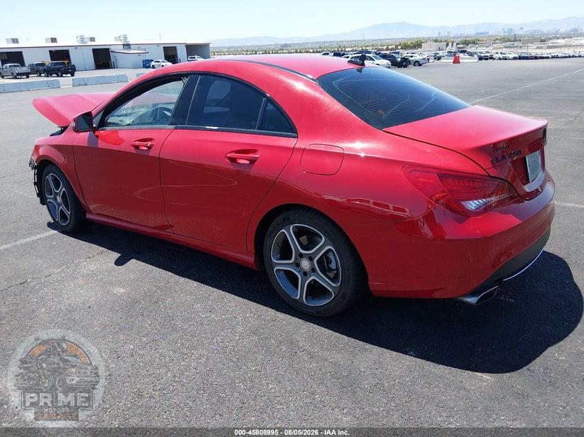 2014 MERCEDES-BENZ CLA 250 — фото 3
