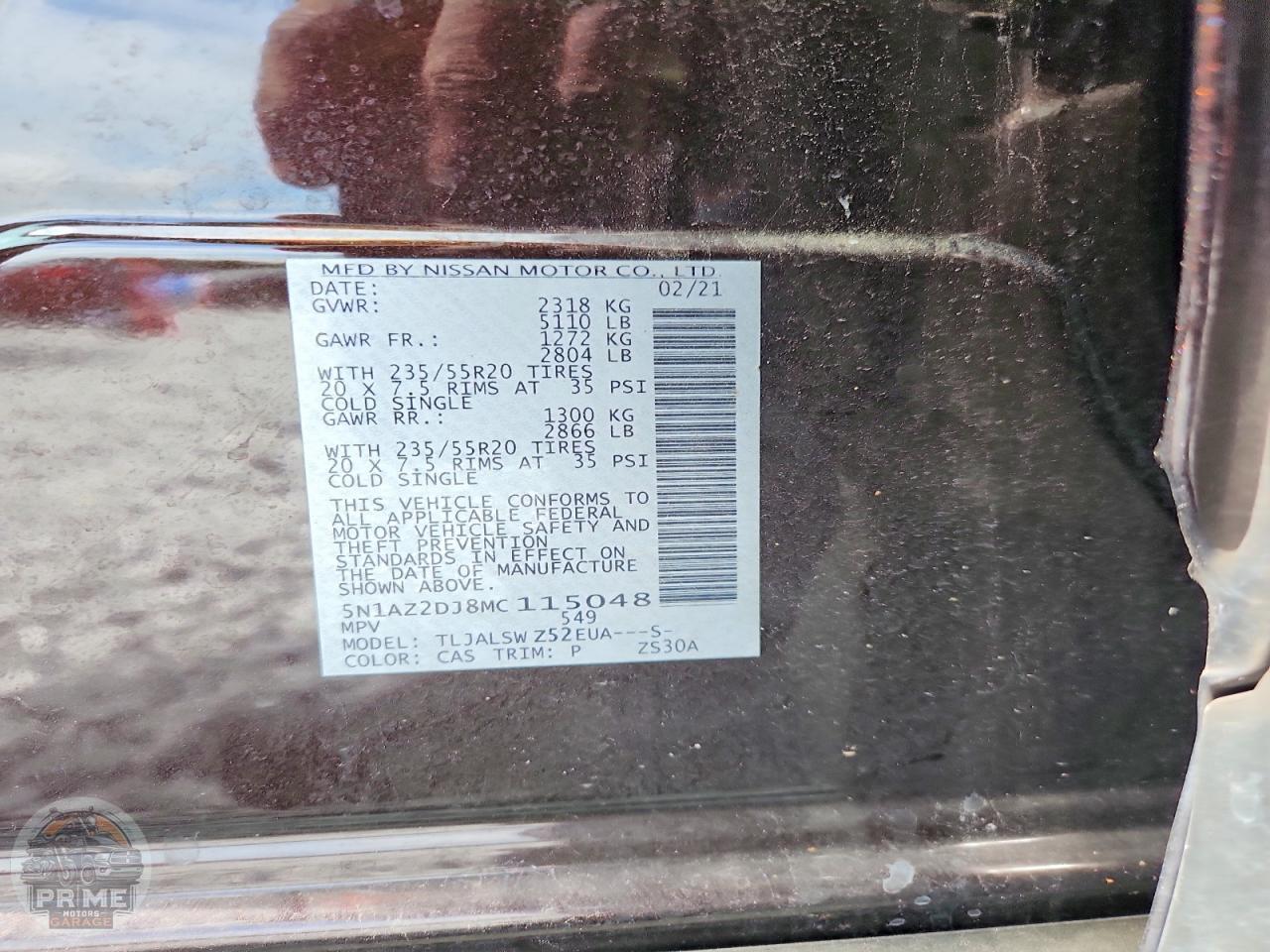 2021 NISSAN MURANO — фото 13