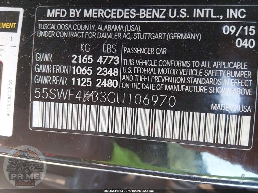2016 MERCEDES-BENZ C 300 4MATIC — фото 9