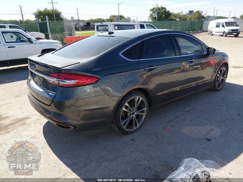 2017 FORD FUSION TITANIUM — фото 4