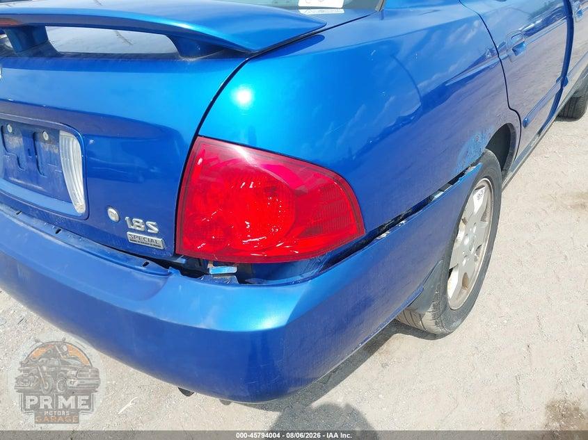 2006 NISSAN SENTRA 1.8S — фото 6