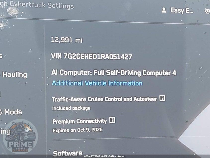2024 TESLA CYBERTRUCK ALL-WHEEL DRIVE — фото 14