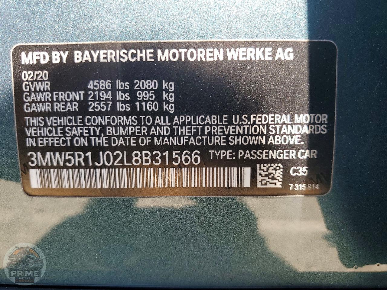 2020 BMW 3 SERIES — фото 13