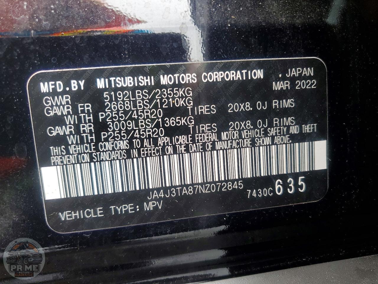 2022 MITSUBISHI OUTLANDER — фото 13