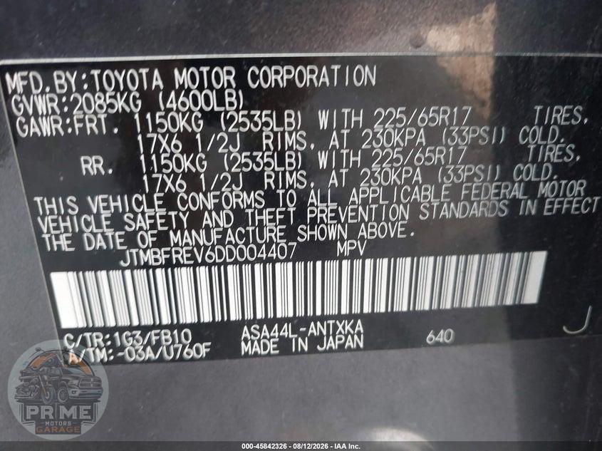 2013 TOYOTA RAV4 LE — фото 9
