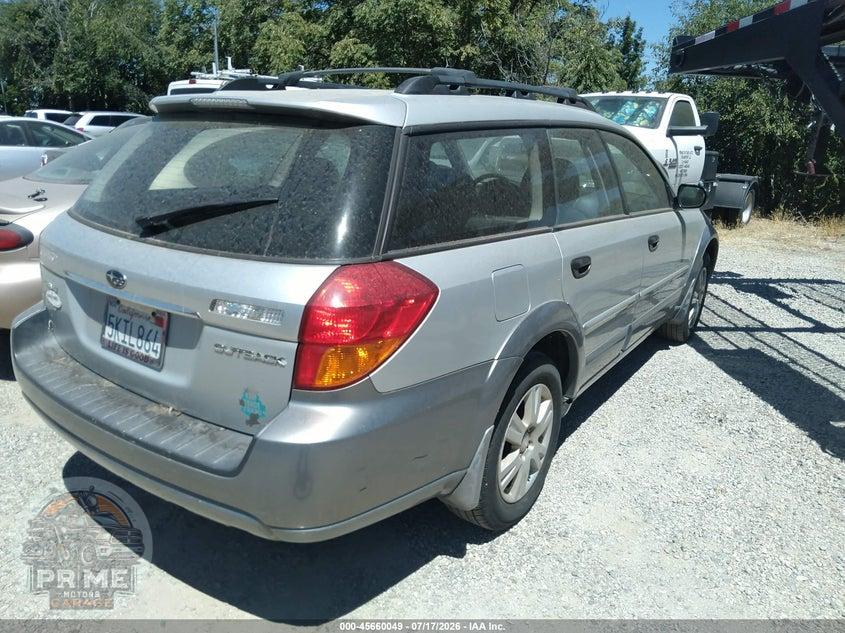 2005 SUBARU OUTBACK 2.5I — фото 4