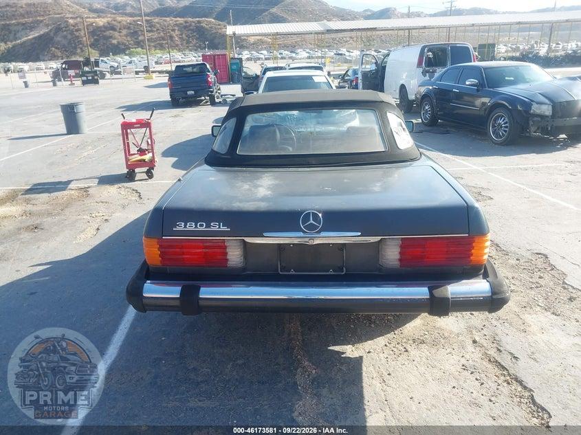 1985 MERCEDES-BENZ 380 SL — фото 16