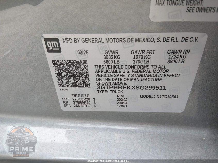 2025 GMC SIERRA 1500 2WD  SHORT BOX SLE — фото 9