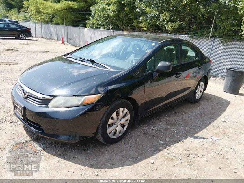 2012 HONDA CIVIC LX — фото 2
