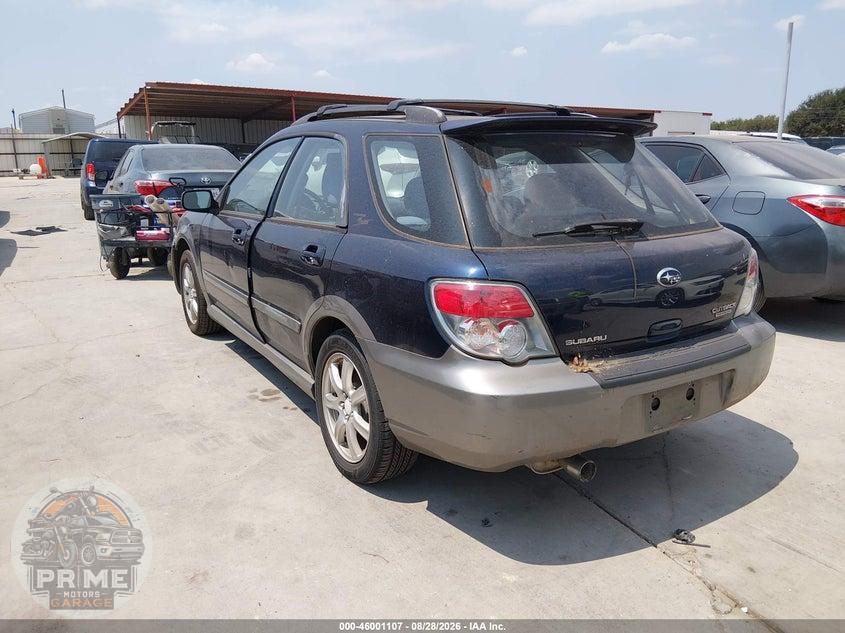 2006 SUBARU IMPREZA OUTBACK SPORT — фото 3