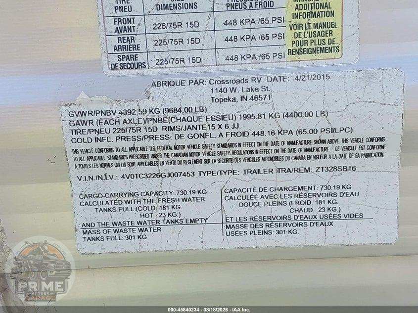 2016 CROSSROADS RV Z-1 SERIES M-211 — фото 9