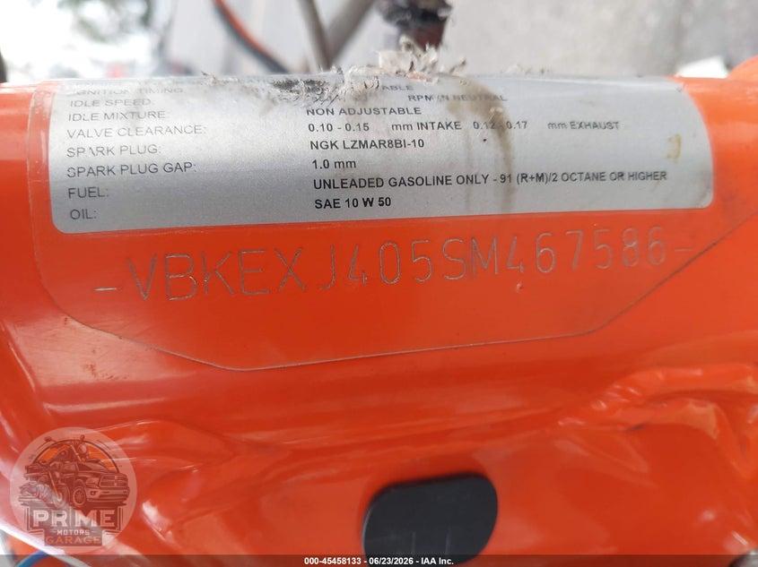 2025 KTM 500 EXC-F/XW-F/EXC-F SIX DAYS — фото 10