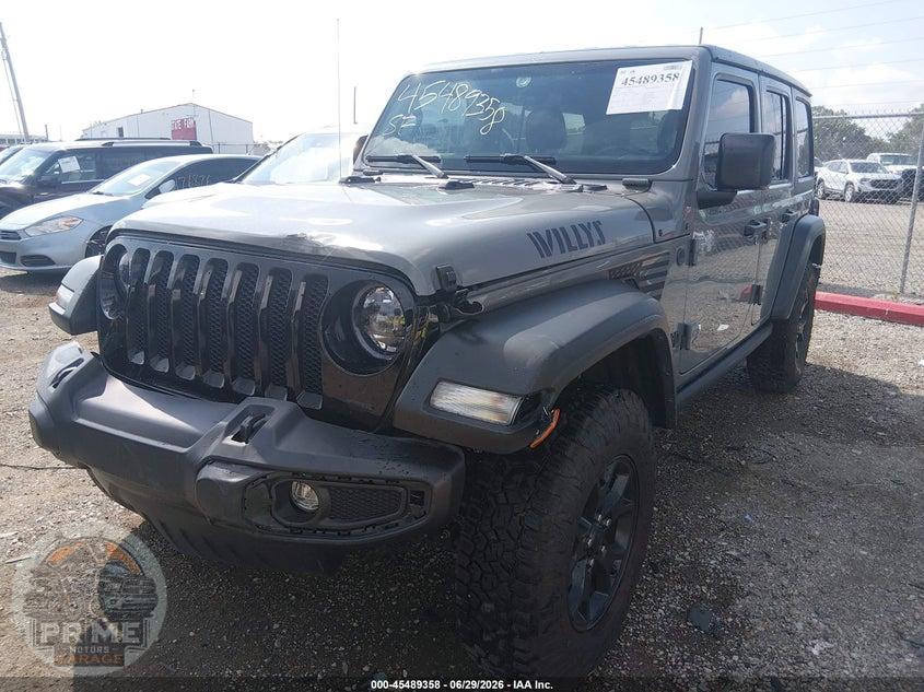 2023 JEEP WRANGLER 4-DOOR WILLYS 4X4 — фото 2
