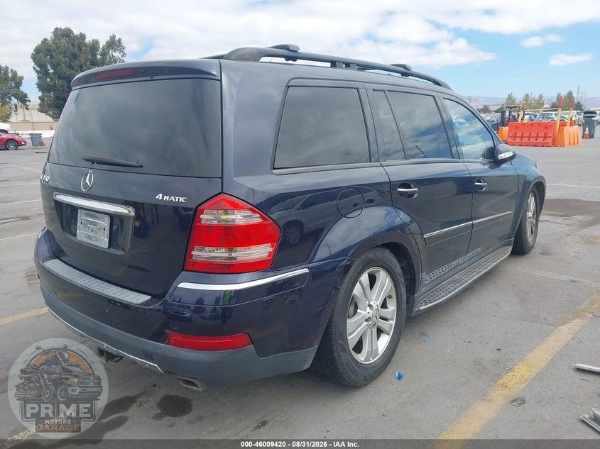 2007 MERCEDES-BENZ GL 450 4MATIC — фото 4