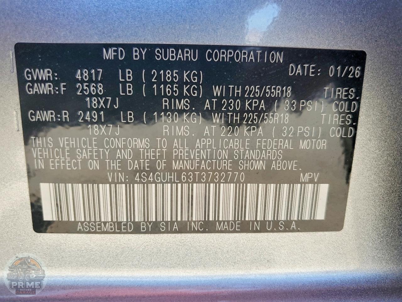 2026 SUBARU CROSSTREK — фото 12