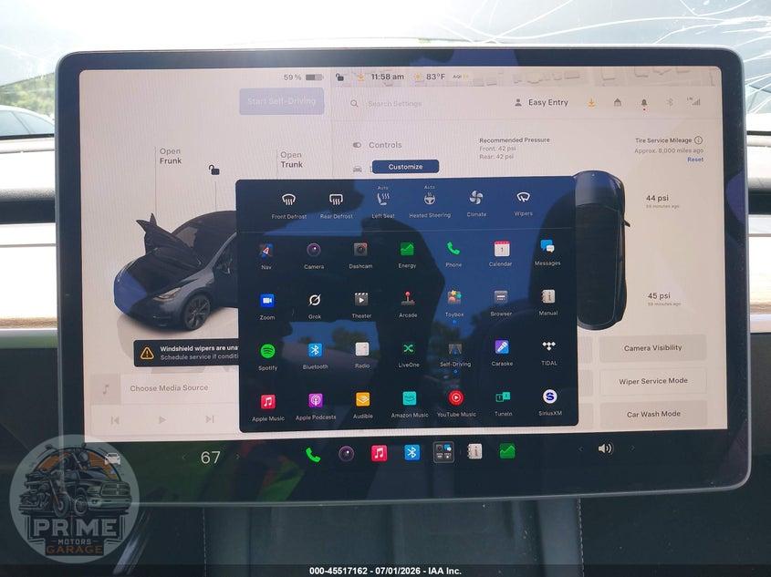 2025 TESLA MODEL Y LONG RANGE DUAL MOTOR ALL-WHEEL DRIVE — фото 19