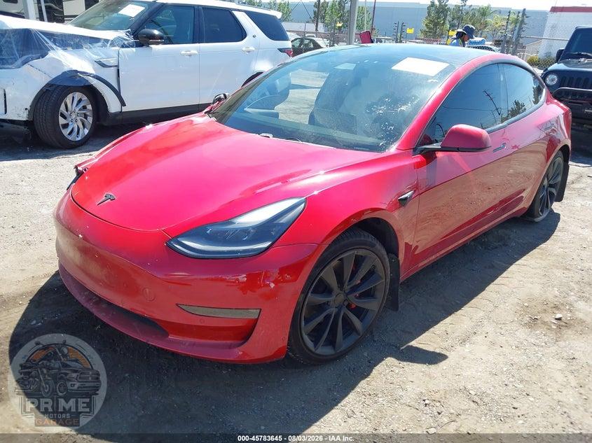 2021 TESLA MODEL 3 LONG RANGE DUAL MOTOR ALL-WHEEL DRIVE — фото 2