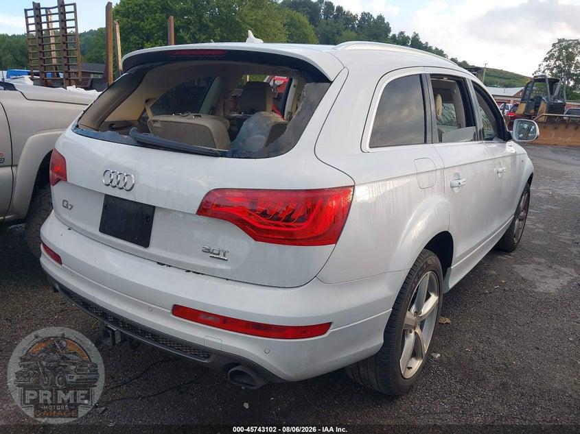 2015 AUDI Q7 3.0T S LINE PRESTIGE — фото 4