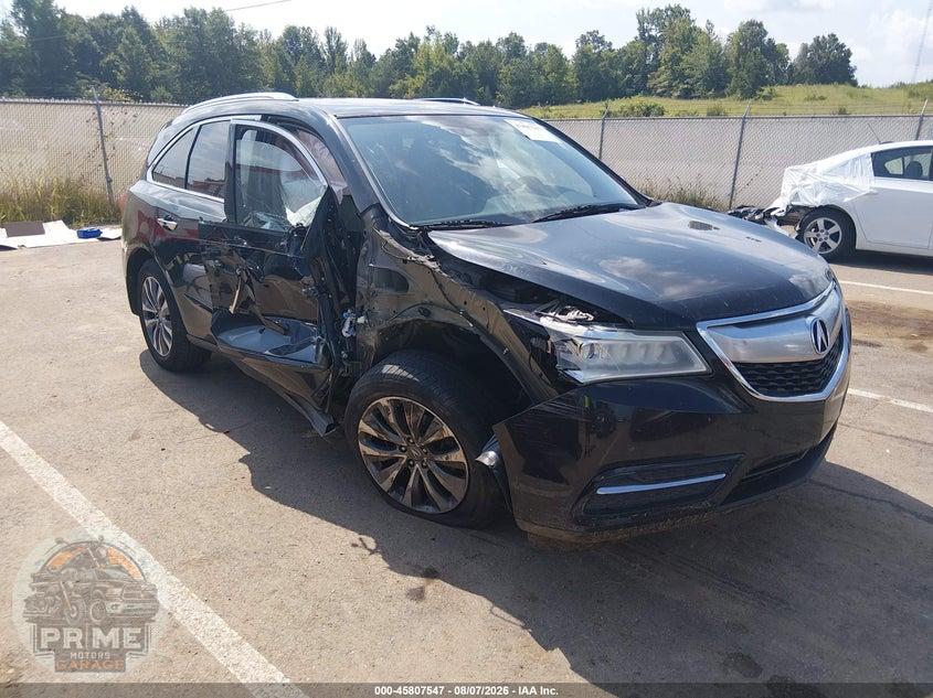 2016 ACURA MDX TECHNOLOGY   ACURAWATCH PLUS PACKAGES/TECHNOLOGY PACKAGE — фото 1