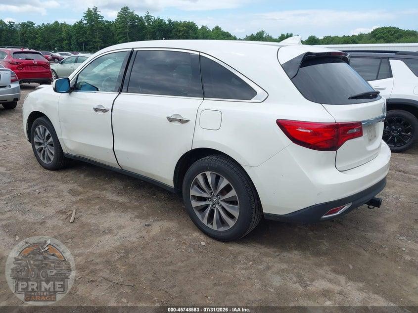 2014 ACURA MDX TECHNOLOGY PKG W/ENTERTAINMENT PKG — фото 3