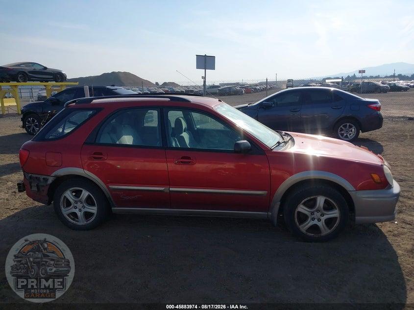 2002 SUBARU IMPREZA OUTBACK SPORT — фото 14