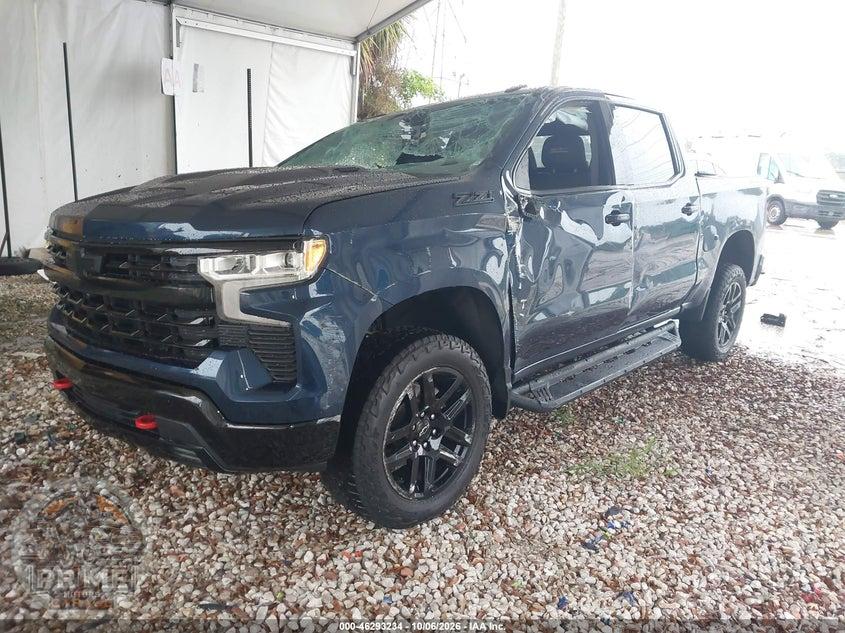2022 CHEVROLET SILVERADO 1500 4WD  SHORT BED LT TRAIL BOSS — фото 2